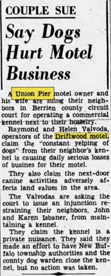 Driftwood Motel - Sept 1962 Lawsuit Over Dog Kennel (newer photo)